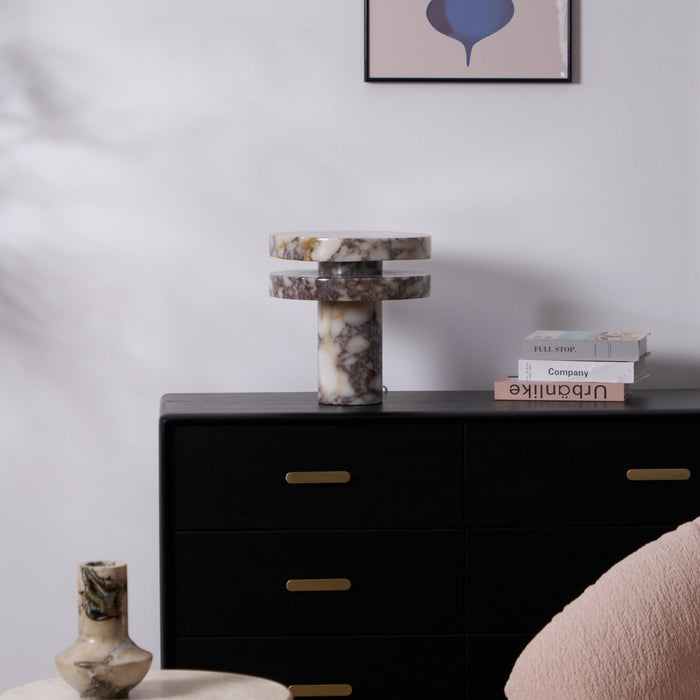 Halo Marble Table Lamp-DWHOME