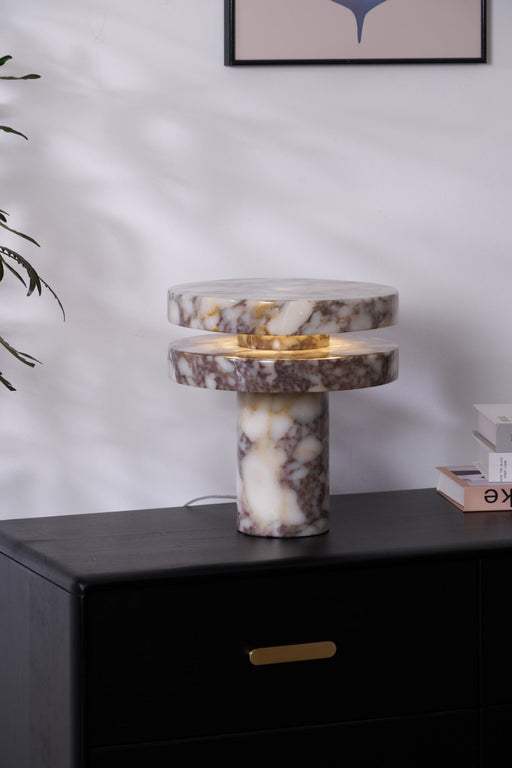 Halo Marble Table Lamp-DWHOME