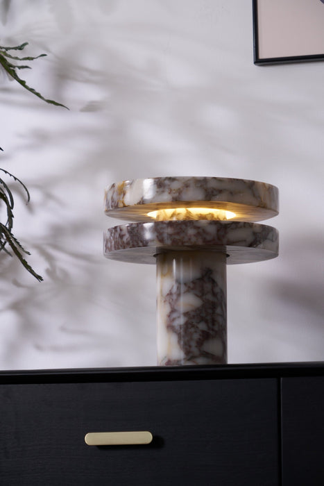 Halo Marble Table Lamp-DWHOME