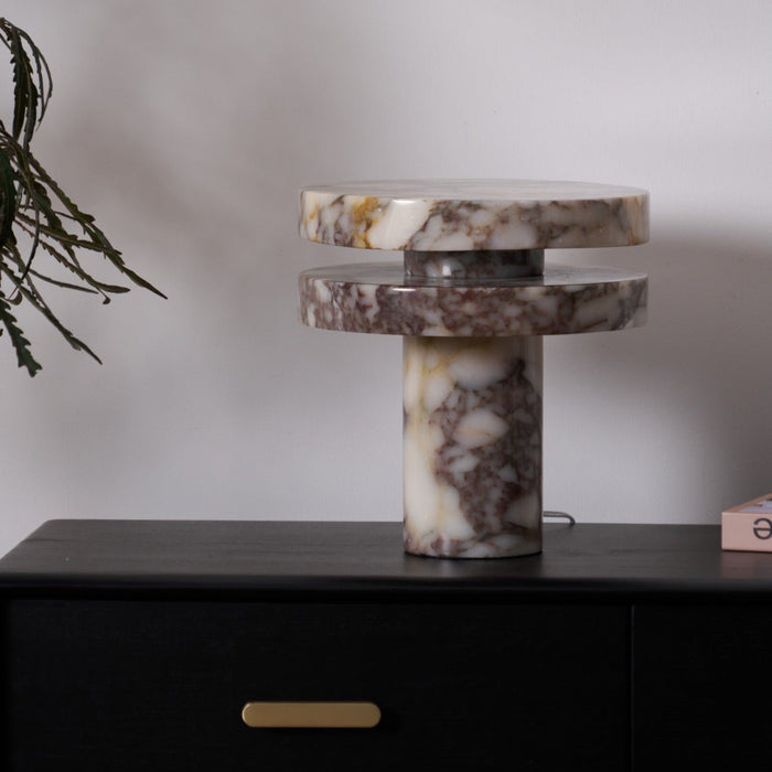 Halo Marble Table Lamp-DWHOME