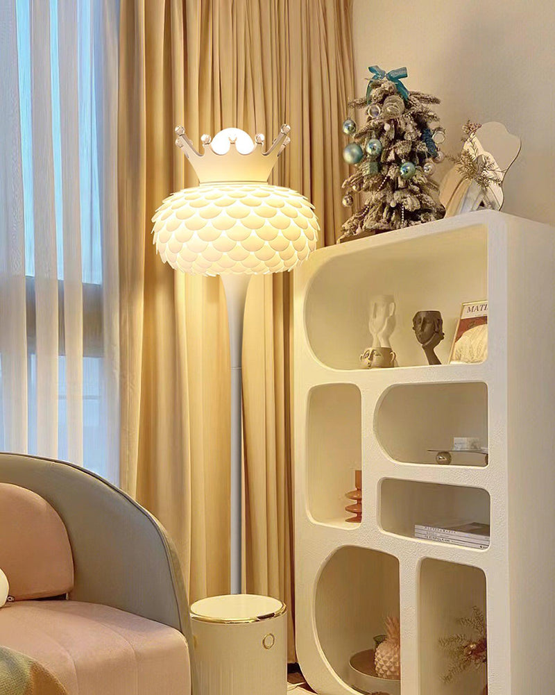 Aluvia Crown Floor Lamp-DWHOME