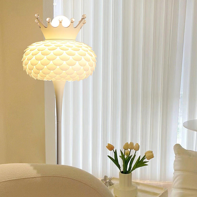 Aluvia Crown Floor Lamp-DWHOME