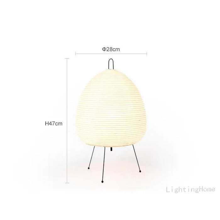 Alya Rice Paper Table Lamp - DWHOME