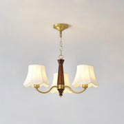 Alyssa Fabric Chandelier-DWHOME