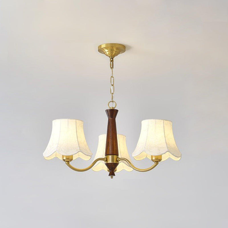 Alyssa Fabric Chandelier-DWHOME