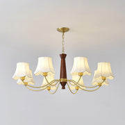 Alyssa Fabric Chandelier-DWHOME