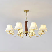 Alyssa Fabric Chandelier-DWHOME