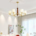 Alyssa Fabric Chandelier-DWHOME