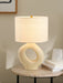 Amara Sculptural Table Lamp-DWHOME