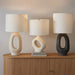 Amara Sculptural Table Lamp-DWHOME