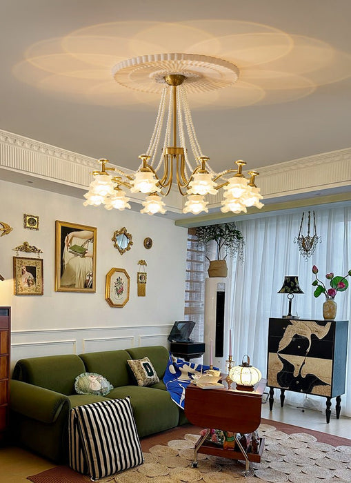 Amaris Rose Chandelier-DWHOME