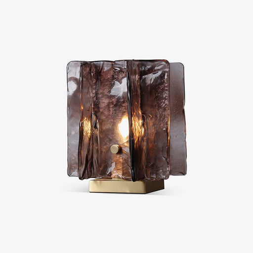 Amber Building Block Table Lamp-DWHOME