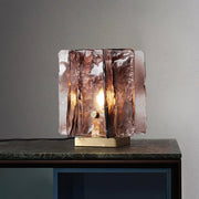 Amber Building Block Table Lamp-DWHOME