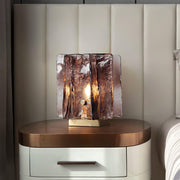 Amber Building Block Table Lamp-DWHOME