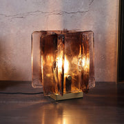 Amber Building Block Table Lamp-DWHOME