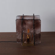 Amber Building Block Table Lamp-DWHOME