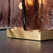 Amber Building Block Table Lamp-DWHOME