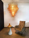 Amber Leaf Cascade Chandelier - DWHOME