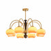 Amberly Arch Chandelier-DWHOME
