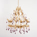 Amethyst Drops Crystal Chandelier - Vakkerlight