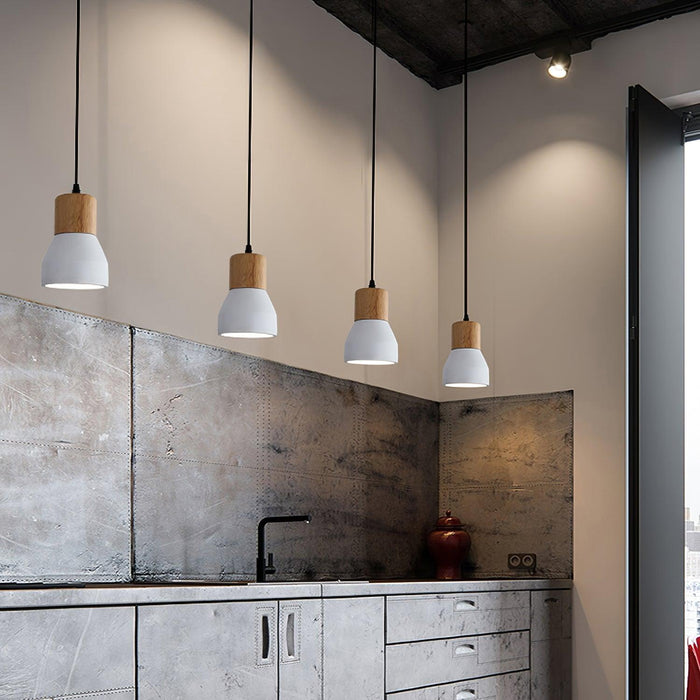 Andenon Cement Pendant Light-DWHOME