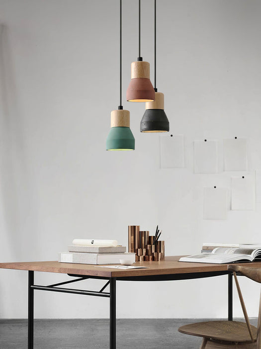 Andenon Cement Pendant Light-DWHOME