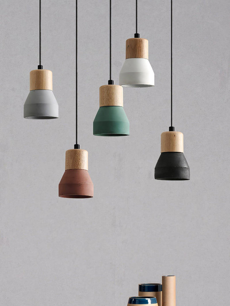 Andenon Cement Pendant Light-DWHOME