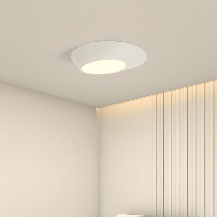 Angled Ceiling Light.