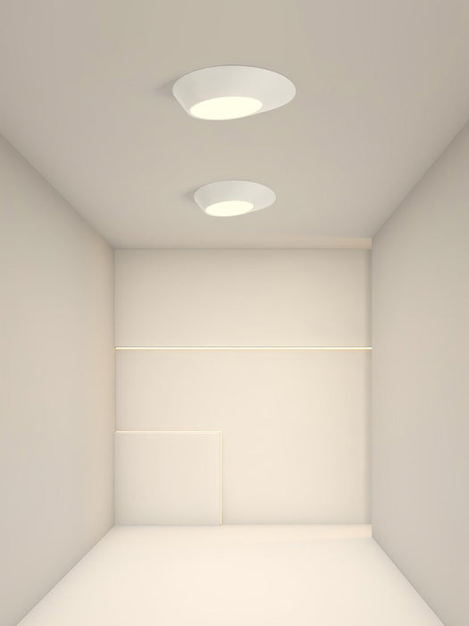 Angled Ceiling Light.