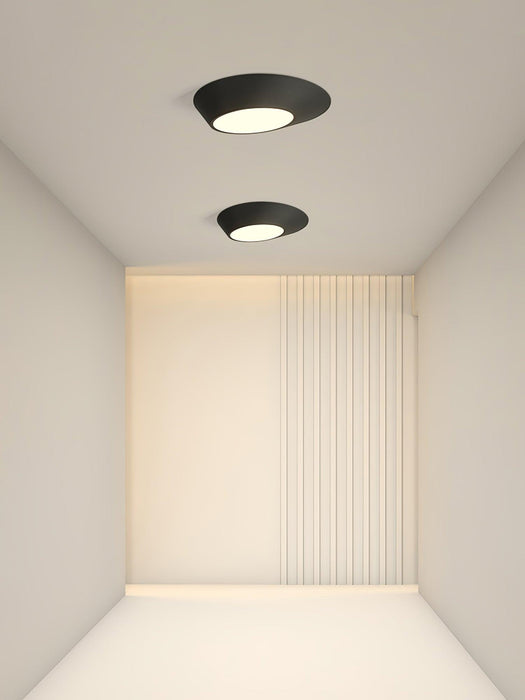 Angled Ceiling Light.