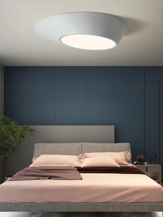 Angled Ceiling Light.