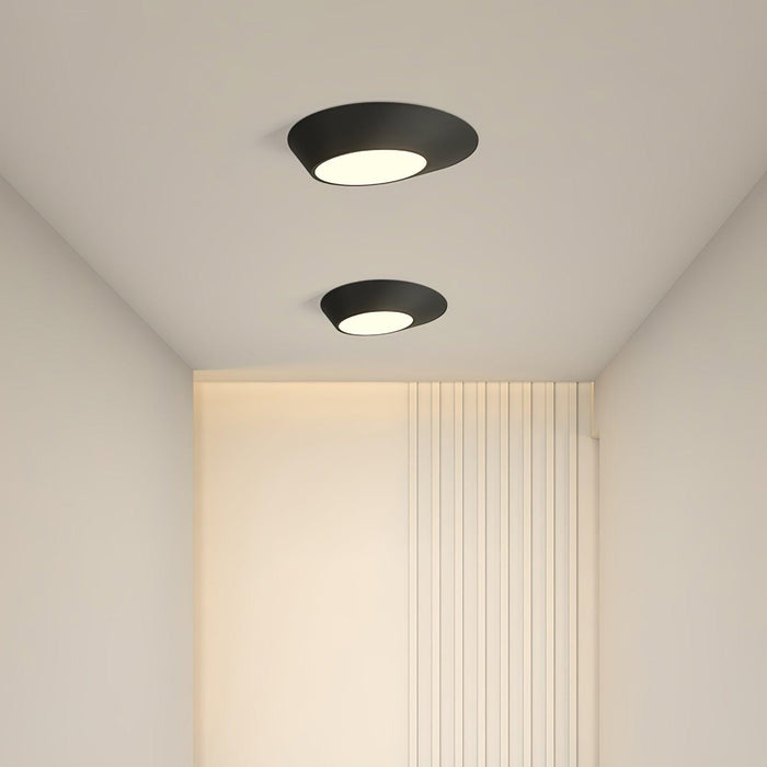 Angled Ceiling Light.