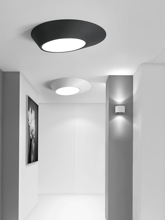 Angled Ceiling Light.