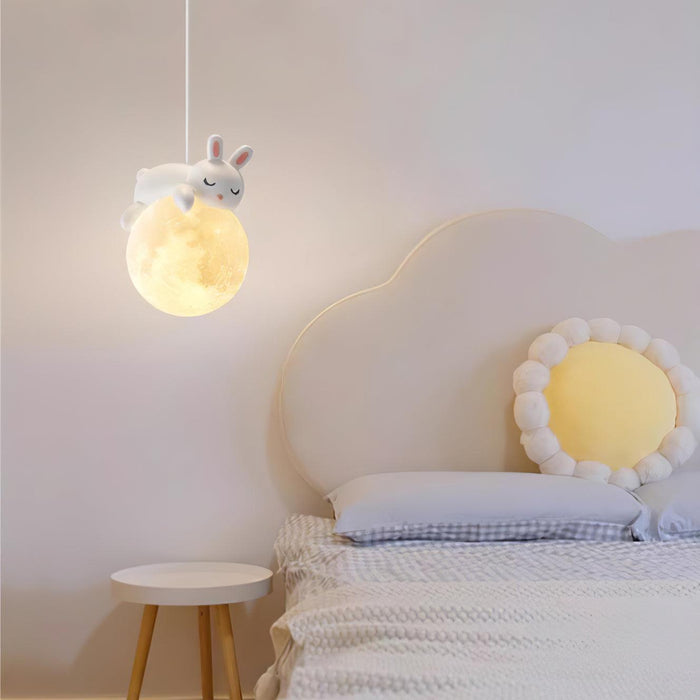 Animal Sleeping Pendant Lamp.