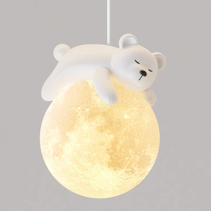 Animal Sleeping Pendant Lamp.