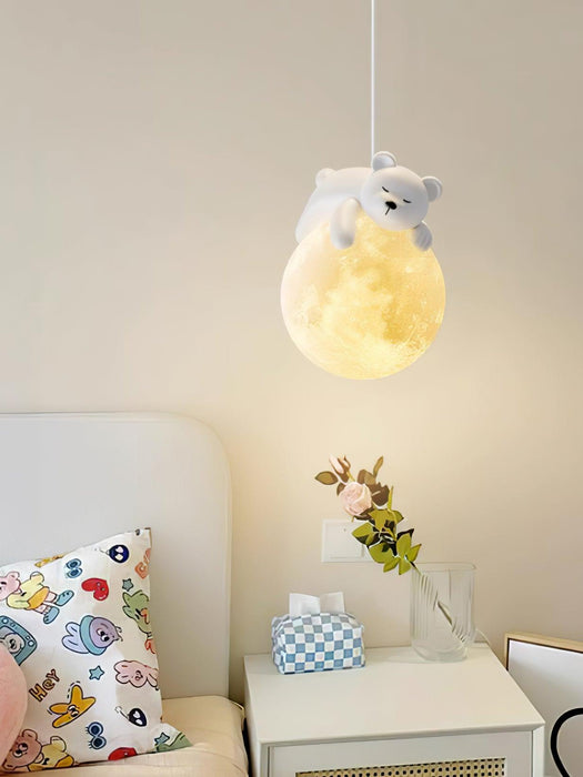 Animal Sleeping Pendant Lamp.