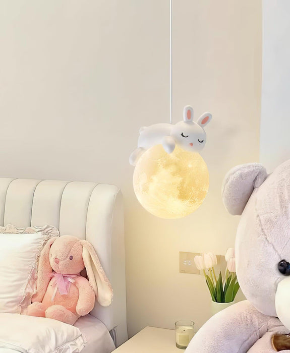 Animal Sleeping Pendant Lamp.