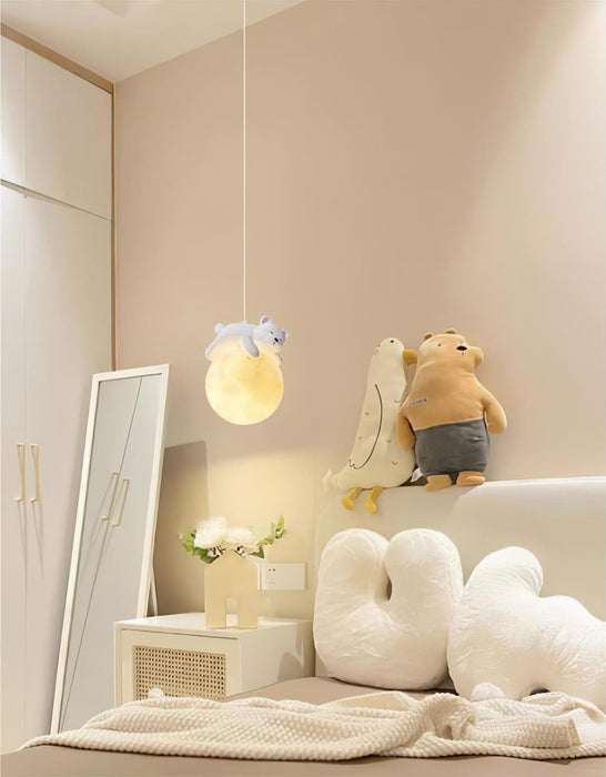 Animal Sleeping Pendant Lamp - Vakkerlight