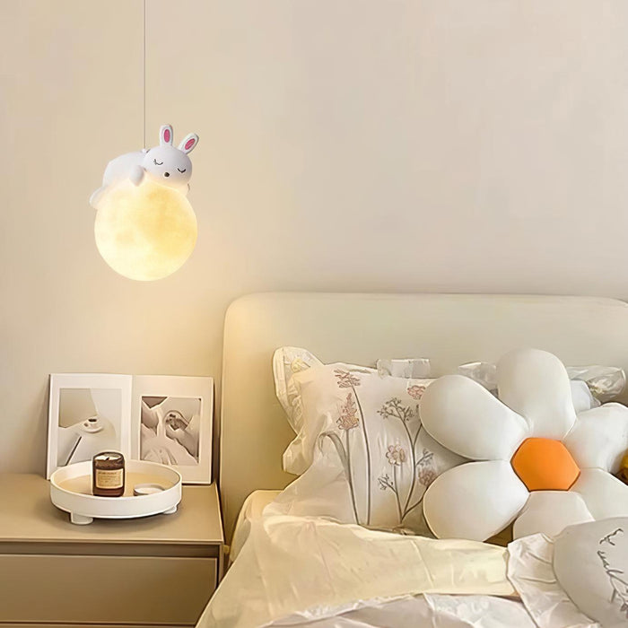 Animal Sleeping Pendant Lamp.