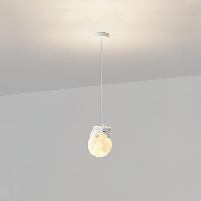 Animal Sleeping Pendant Lamp.