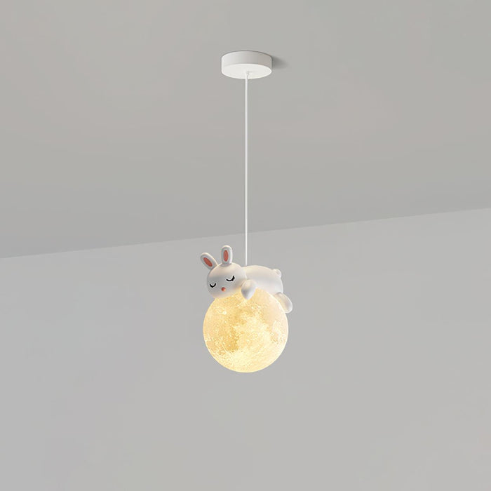 Animal Sleeping Pendant Lamp.