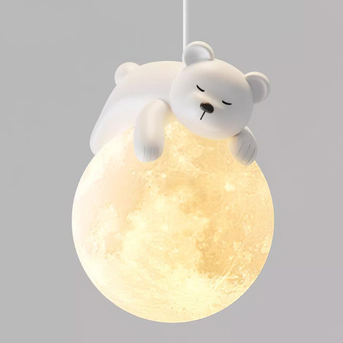 Animal Sleeping Pendant Lamp.