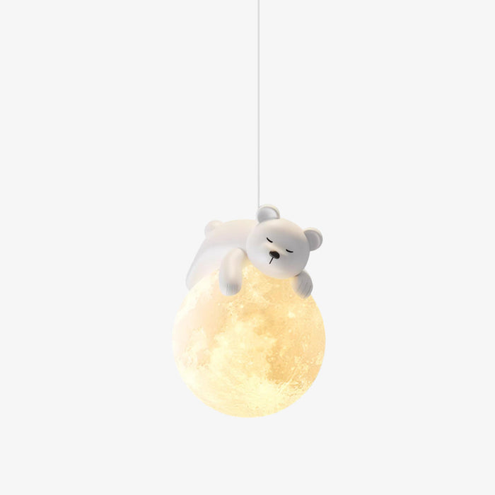 Animal Sleeping Pendant Lamp.