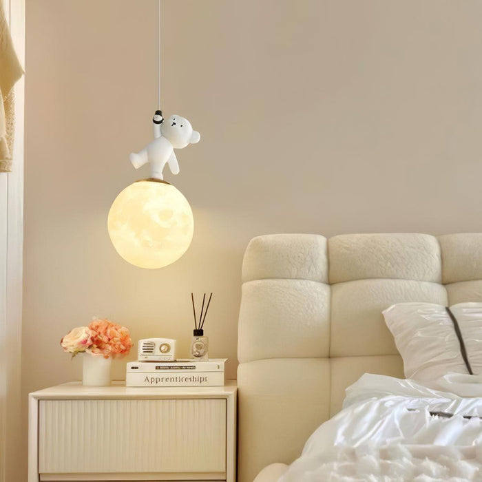 Animal And Moon Pendant Light.