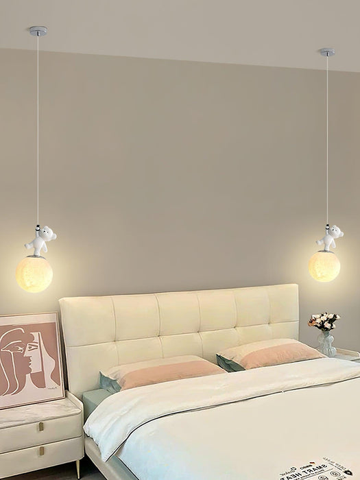 Animal And Moon Pendant Light.