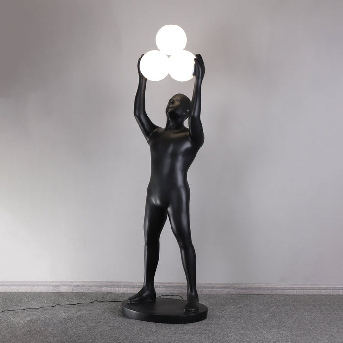 Anissa Sculpture Floor Lamp-DWHOME