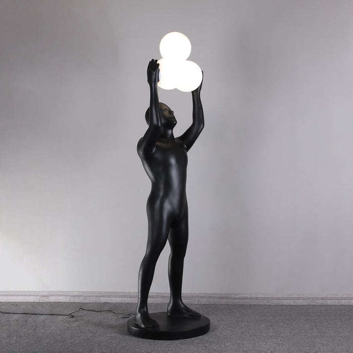 Anissa Sculpture Floor Lamp-DWHOME