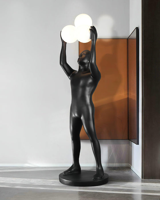 Anissa Sculpture Floor Lamp-DWHOME