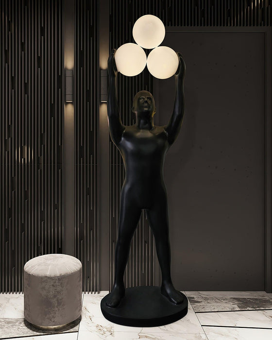 Anissa Sculpture Floor Lamp-DWHOME