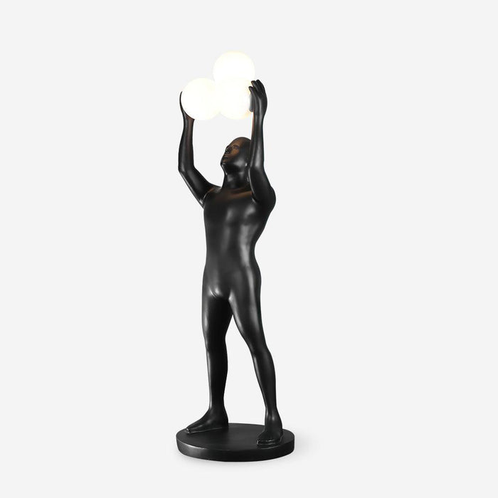 Anissa Sculpture Floor Lamp-DWHOME